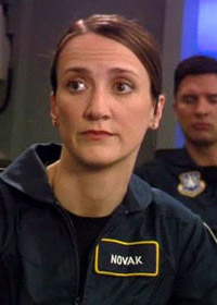 Ellie Harvie is Dr. Novak in Stargate SG-1 and Stargate Atlantis